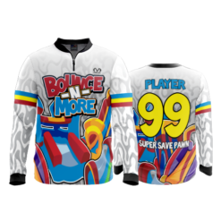 2338 FD Quarter Zip Batting Jacket LS BOUNCE-N-MORE