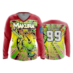 2346 FD Womens V-Neck Longsleeve MAKURA