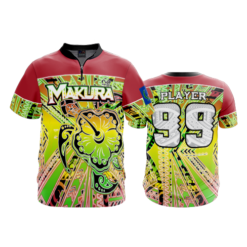 2346 FD Quarter Zip Batting Jacket SS MAKURA