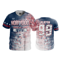 2357 FD ProTek Mens Full Button Down NORWOOD-AMERICAN-LEGION