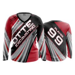 2339 FD Womens V-Neck Longsleeve OTTE-EXCAVATING