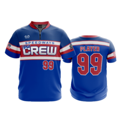 2347 FD Quarter Zip Batting Jacket SS SPEEDWAYS-PIT-CREW