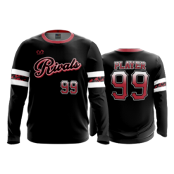 2342 FD Long Sleeve MENS RIVALS-BLACK