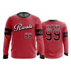 2342 FD Long Sleeve MENS RIVALS-RED