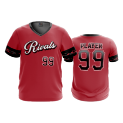 2342 FD Sport V-Neck MENS RIVALS-RED