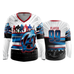 2356 FD Womens V-Neck Longsleeve AVENGERS