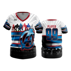 2356 FD Womens V-Neck AVENGERS