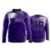 2361 FD Quarter Zip Batting Jacket LS ROUNDERS