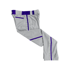 2361 CL GRAY CUSTOM BRAID MENS PANT ROUNDERS