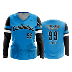 2367 FD Womens V-Neck Longsleeve CARIBENOS