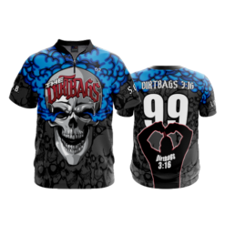 2376 FD Quarter Zip Batting Jacket SS THE-DIRTBAGS