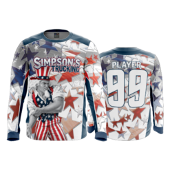 2374 FD Long Sleeve MENS SIMPSONS-TRUCKING