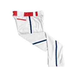 2374 CL WHITE CUSTOM BRAID MENS PANT SIMPSONS-TRUCKING