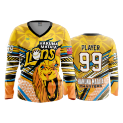 2379 FD Womens V-Neck Longsleeve HAKUNA-MATATA