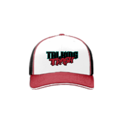 1813 Team Cap R172 TALKIN-TRASH-TEAL