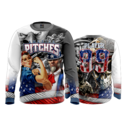 FD Long Sleeve MENS AMERICA-PITCHES