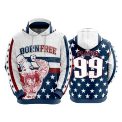 2359 FD Hoody BORN-FREE-WHITE