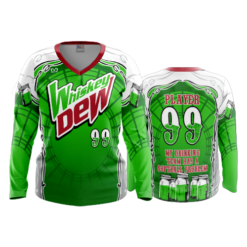 FD Womens V-Neck Longsleeve WHISKEY-DEW