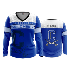 2382 FD Womens V-Neck Longsleeve CHILLICOTHE-CHEER