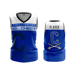 2382 FD Womens V-Neck Sleeveless CHILLICOTHE-CHEER