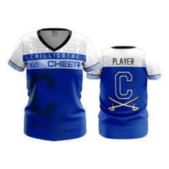 2382 FD Womens V-Neck CHILLICOTHE-CHEER