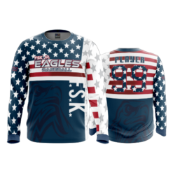 2385 FD Long Sleeve MENS FSK-JR-EAGLES-BASEBALL