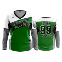 2397 FD Womens V-Neck Longsleeve TOWNSHIP-BALLERZ