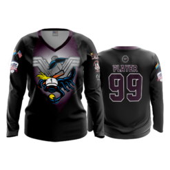 1572 FD Womens V-Neck Longsleeve ARIZONA-SCORPIONS