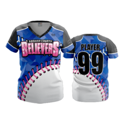 2394 FD Womens V-Neck SOCO-BELIEVERS
