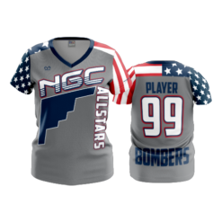 2396 FD Womens V-Neck NGC-ALLSTARS-USA