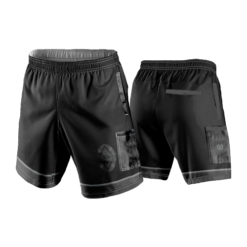 2384 LIGHTWEIGHT MICROFIBER 160gsm SHORT TEAM-BLACKOUT