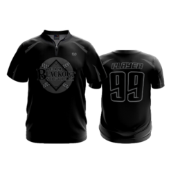 2384 FD Quarter Zip Batting Jacket SS TEAM-BLACKOUT
