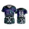 2387 FD Womens V-Neck TEAM-JAZZY-POOH
