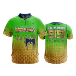 2398 FD Quarter Zip Batting Jacket SS CULT-WEST-WARRIORS