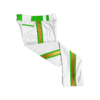 2398 CL WHITE CUSTOM BRAID MENS PANT CULT-WEST-WARRIORS