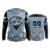 2388 FD Womens V-Neck Longsleeve DIAMOND-CUTTERZ-COLUMBIA