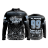 2388 FD Quarter Zip Batting Jacket LS DIAMOND-CUTTERZ