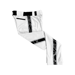 2391 CL WHITE CUSTOM BRAID MENS PANT VIDOR-SPIDERS