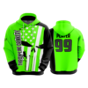 2386 FD Hoody THROW-LINE-DRINKERY-GREEN-ADDONS-FLO INK + $5