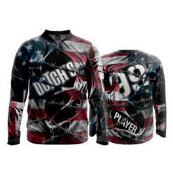 2395 FD Quarter Zip Batting Jacket LS DUTCHS