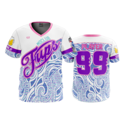 2405 FD Sport V-Neck MENS MOCLUB-FUPS-FLO INK + $5