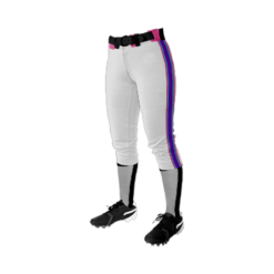 2405 FD Girls Fastpitch Pant CL MOCLUB-FUPS-FLO INK + $5