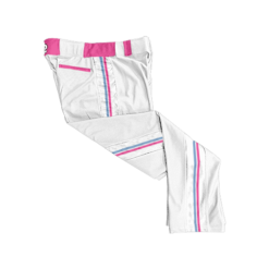 2405 CL WHITE CUSTOM BRAID MENS PANT DEVILS-REJECTS-SPONSORS