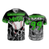 2056 FD ProTek Mens Full Button Down MISFITS-BLACK