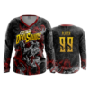 2407 FD Womens V-Neck Longsleeve MCSFBn-DEVIL-SQUIDS