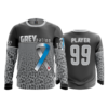 Long Sleeve MENS DIABETES-GREY-NATION