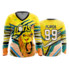 FD Womens V-Neck Longsleeve LIONS