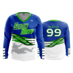FD Womens V-Neck Longsleeve SLIDIN-DIRTY