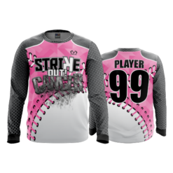 Long Sleeve MENS STRIKE-OUT-CANCER