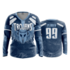 FD Womens V-Neck Longsleeve TROJANS